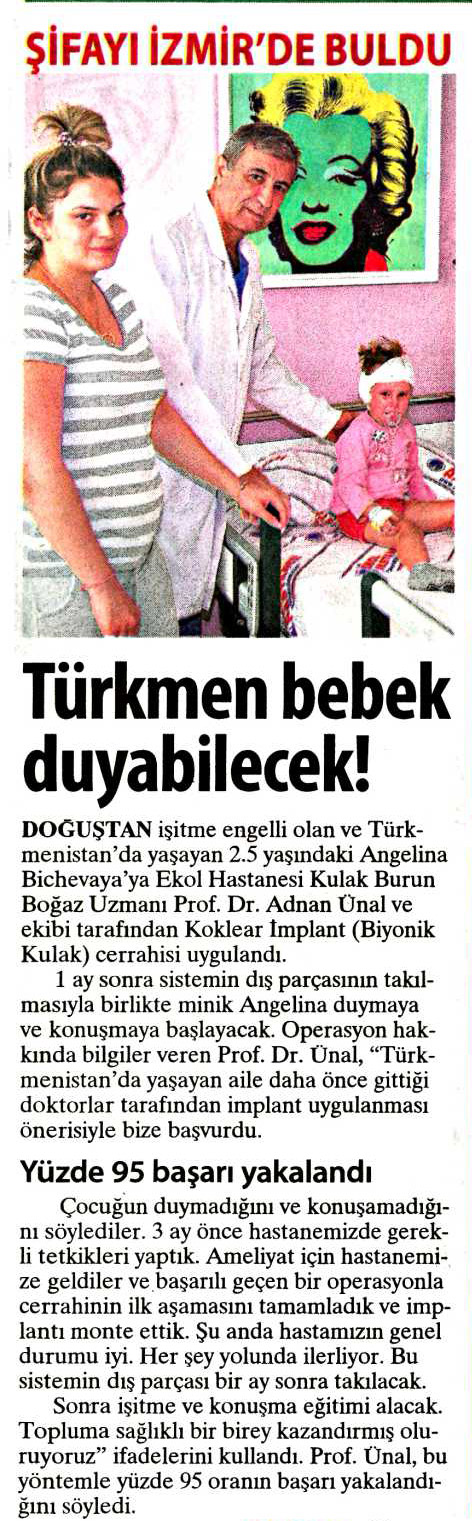 Türkmen Bebek Duyabilecek