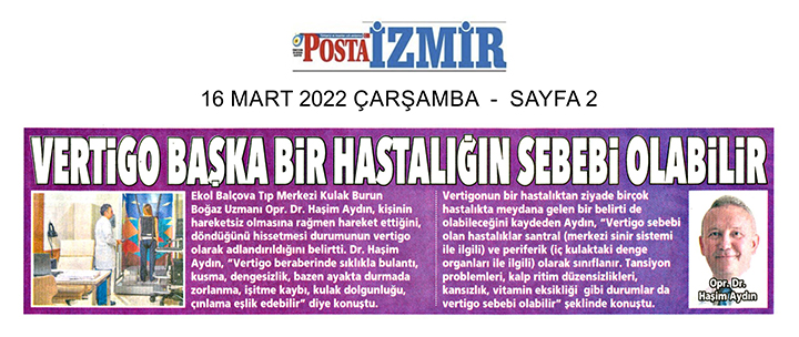 16/03/2022 - Posta İzmir