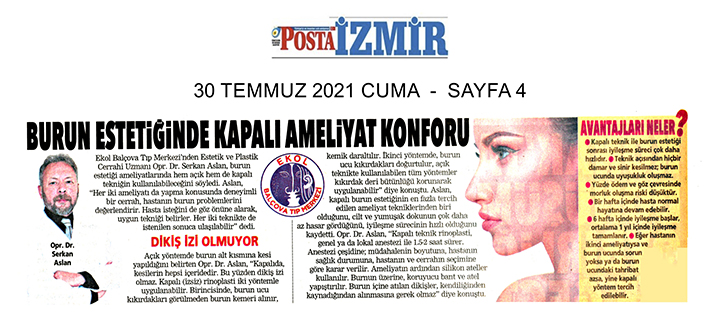 30/07/2021 - Posta İzmir