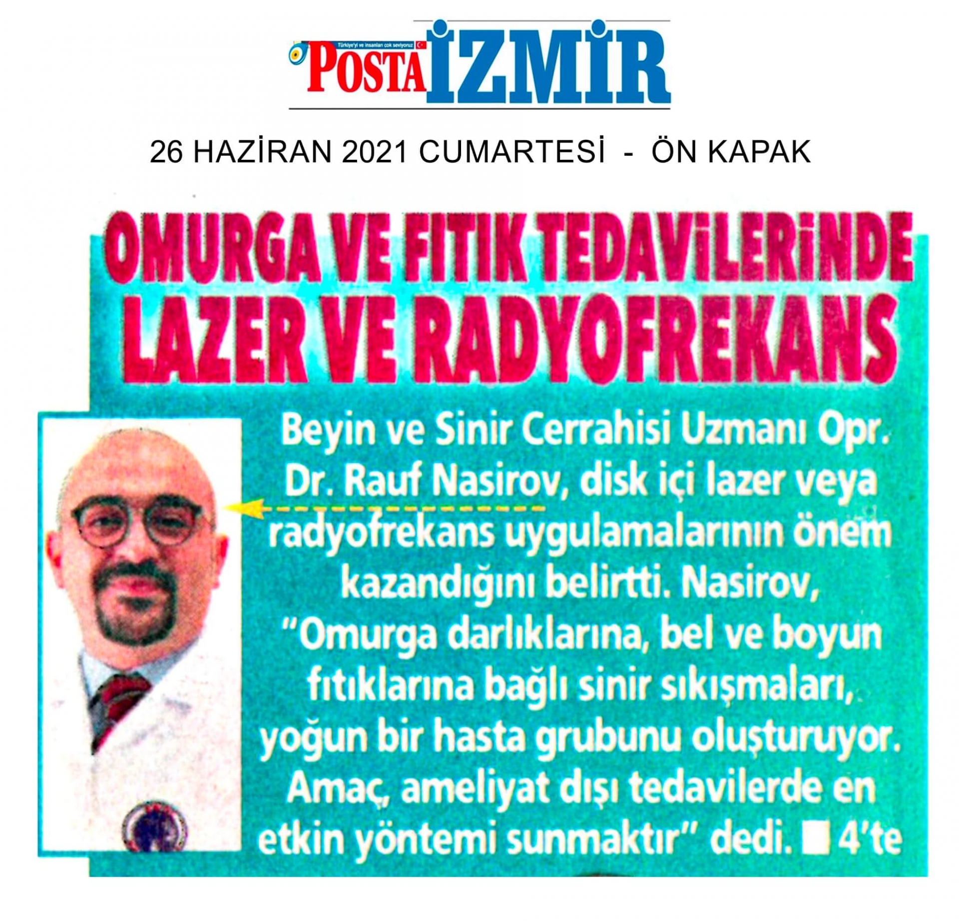 26/06/2021 - Posta İzmir 