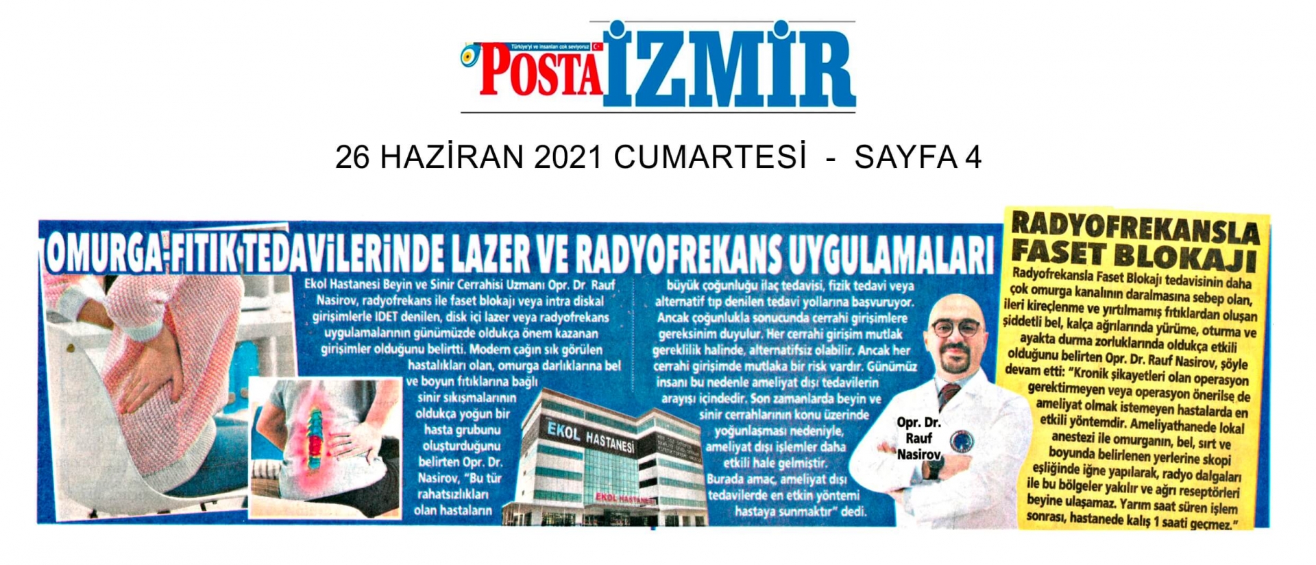 26/06/2021 - Posta İzmir 